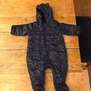 Baby Gap Puffer Prima Loft Snow Suit Bear Ears